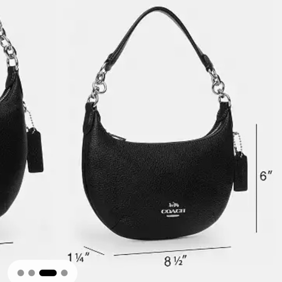 New🤎🩷Coach Mini Payton Bag In Signature Canvas With Horse And Carriage Print - Picture 5 of 5